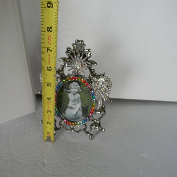 NEW Kirks Folly Rainbow Bridge Goddess Seaview Moon Frame SILVERTONE - Picture 2 of 5